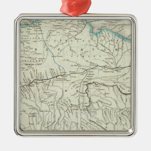 Der Orinoco Silbernes Ornament (Vorne)