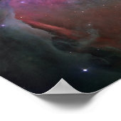 Der Orion-Nebel 2 Poster (Ecke)