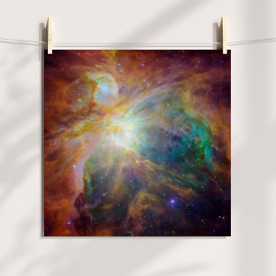 Der Orion-Nebel drucken Poster
