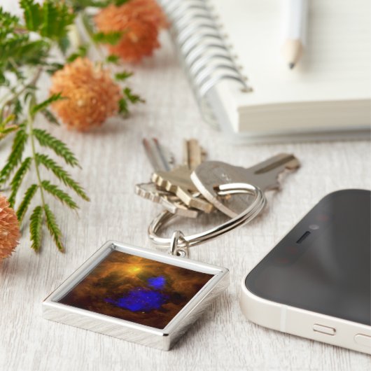 Der Orion-Nebel im Infrarot Schlüsselanhänger (Seite)