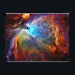 Der Orion-Nebel Postkarte<br><div class="desc">Ein phantastisches Bild des Orion-Nebels. Die Farben wurden mit Fotoshop verbessert.</div>