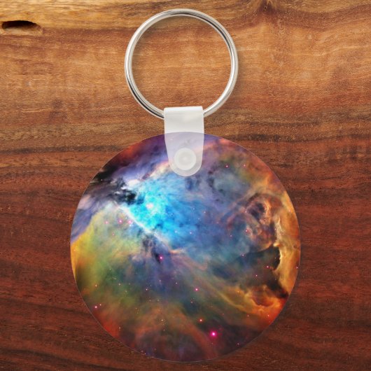 Der Orion-Nebel Schlüsselanhänger (Vorderseite)