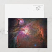 Der Orionnebel Postkarte (Vorne/Hinten)