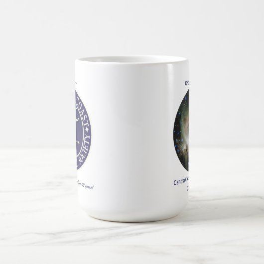 Der Orionnebel von Brian P. Cox - 15oz Tasse (Mittel)