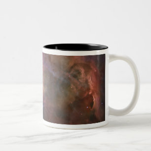 Der Orions-Nebelfleck 2 Zweifarbige Tasse