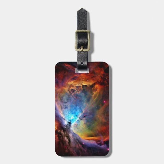 Der Orions-Nebelfleck Gepäckanhänger (Vorderseite vertikal)