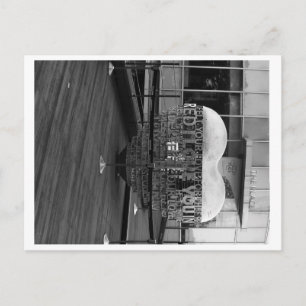 "Der Ort, an dem das Herz geschützt ist" Postkarte