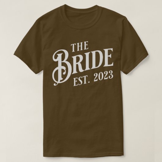 Der Osten der Braut T-Shirt (Design vorne)