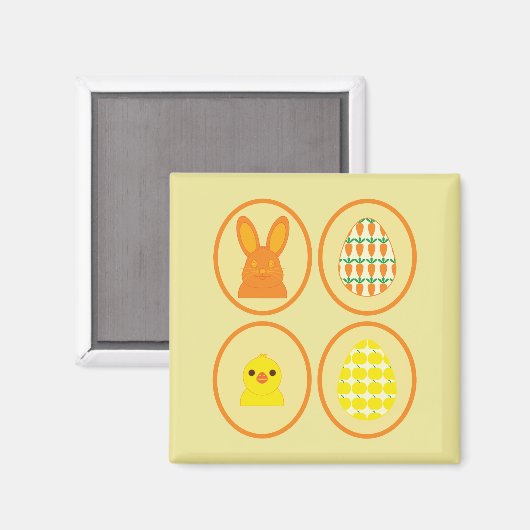 Der Ostergalerie-Magnet Magnet (Vorderseite/Rückseite)