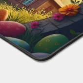 Der Osterhase auf einer geheimen Mission Schreibtischunterlage (Ecke)