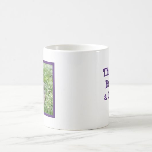 Der Osterhase ist ein Comin'! Tasse (Mittel)