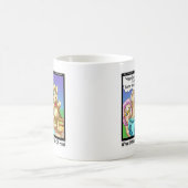 Der Osterhase ist ein Holzfäller. Kaffeetasse (Mittel)