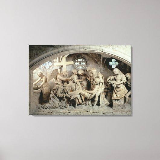 Der Ostersephulcher, 1554-64 (Stein) Leinwanddruck (Vorderseite)