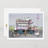 Der Ostersonnenaufgang Postkarte (Vorne/Hinten)