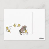 Der Ostersonnenaufgang Postkarte (Rückseite)