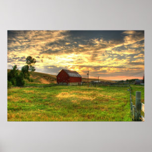 Der Otter Creek Barn Poster