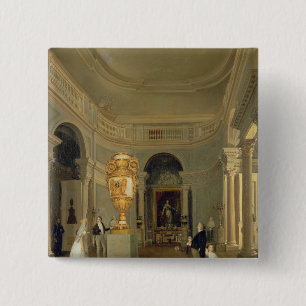 Der ovale Hall der alten Einsiedlerei, St. Button