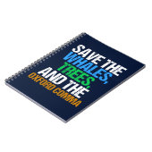 Der Oxford Comma Funny gerettet Notizblock (Linke Seite)