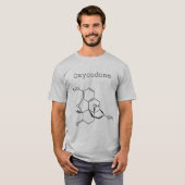 Der Oxycodone der Männer Molekül-Shirt T-Shirt (Vorne ganz)