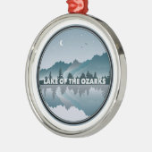 Der Ozarks-Missouri-See Ornament Aus Metall (Links)