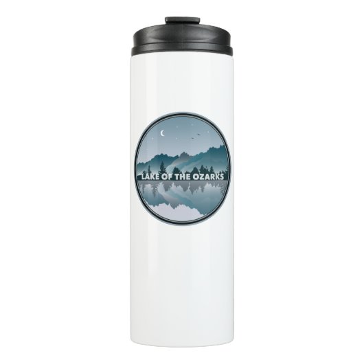 Der Ozarks-Missouri-See Thermosbecher (Vorderseite)