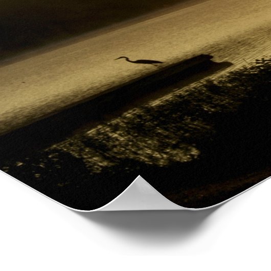 Der Ozarksee Poster (Ecke)