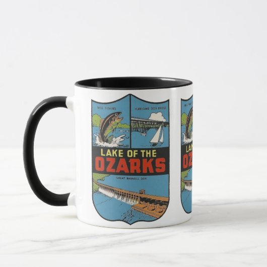 Der Ozarksee Tasse (Links)