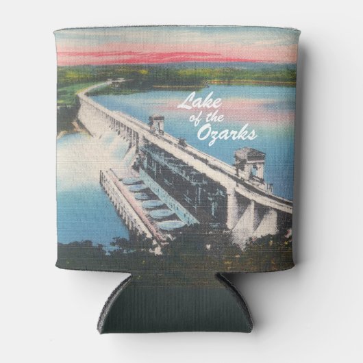 Der Ozarksee Vintager Bagnell-Stausee Dosenkühler (Vorderseite)