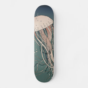 Der Ozean bewegt das Herz Skateboard