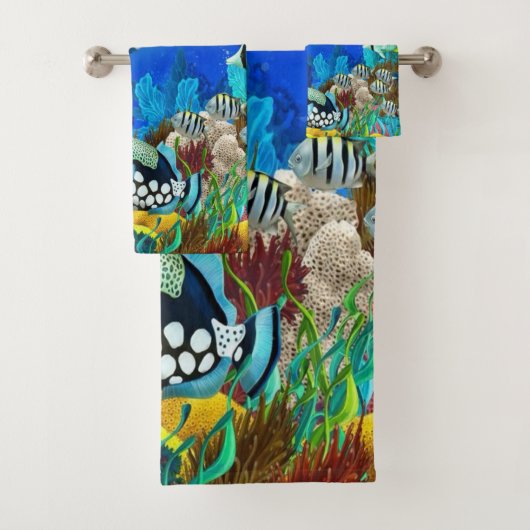 Der Ozean im Badezimmer! Badhandtuch Set (Insitu)