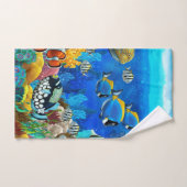 Der Ozean im Badezimmer! Badhandtuch Set (Handtuch)