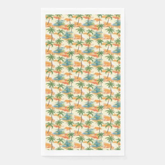 Der Ozean ist ein mächtiger Harmonist Serviette (Vorderseite)