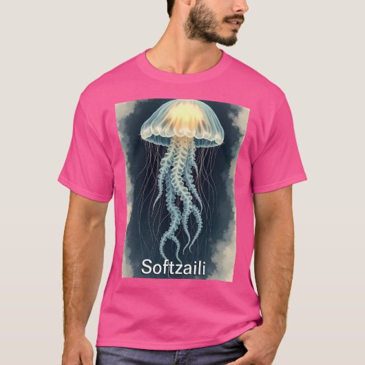 Der Ozean mit Zaili Fisch" T-Shirt (Vorderseite)