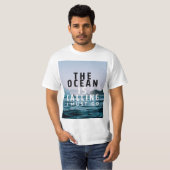 Der Ozean nennt Surf-T - Shirt (Vorne ganz)