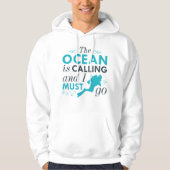 Der Ozean ruft Hoodie (Vorderseite)