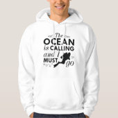 Der Ozean ruft Hoodie (Vorderseite)