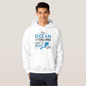 Der Ozean ruft Hoodie (Vorne ganz)