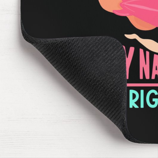 Der Ozean ruft Surfer Mousepad (Ecke)