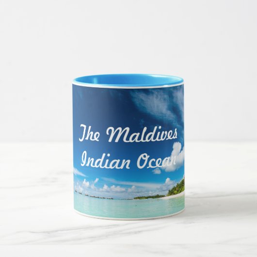 Der Ozean-Wasser-Ansicht-Malediven-Indische Ozean Tasse (Zentrum)