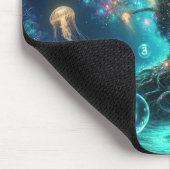 Der ozeanische Baum des Lebens Mousepad (Ecke)