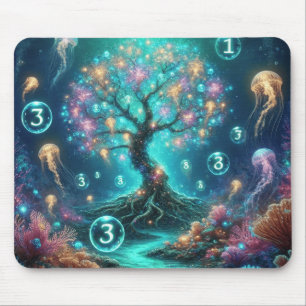 Der ozeanische Baum des Lebens Mousepad