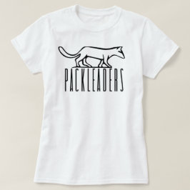 Der PackLeader der Frauen Logo-T-Shirt *White* T-Shirt