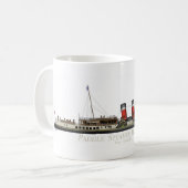 Der Paddel-Dampfer Waverley durch Tony Fernandes Kaffeetasse (Vorderseite Links)