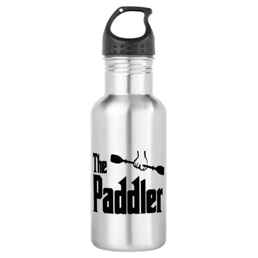Der Paddler Edelstahlflasche (Vorderseite)