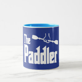 Der Paddler Zweifarbige Tasse