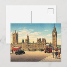 Der Palace of Westminster Japanischer Holzschnitt