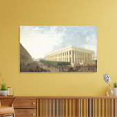 Der Palais de la Bourse Leinwanddruck (Insitu (Wohnzimmer))