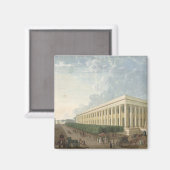 Der Palais de la Bourse Magnet (Vorderseite/Rückseite)