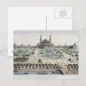 Der Palais du Trocadero Postkarte (Vorne/Hinten)