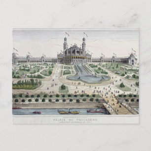 Der Palais du Trocadero Postkarte